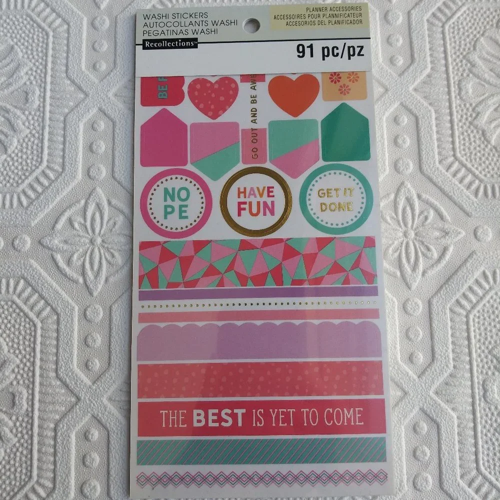 Last One! Recollections Planner Accessories (91 pc)